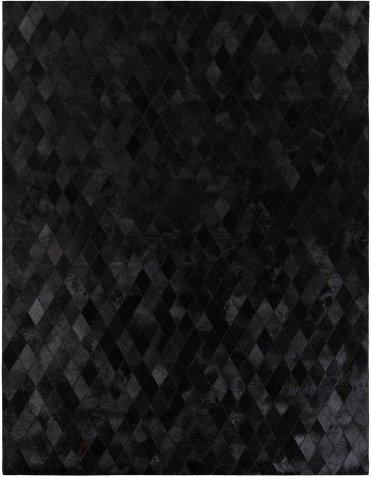 Detail image of 6' 5 x 9' 9 Cowhide Stocks Rug