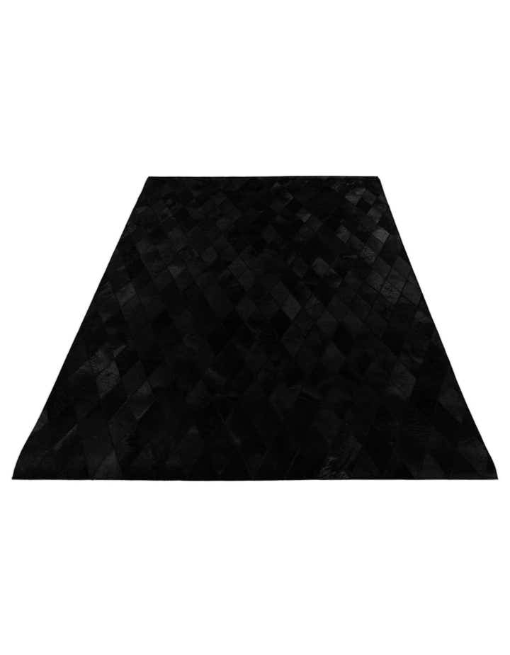 4' 7 x 6' 6 Cowhide Stocks Rug