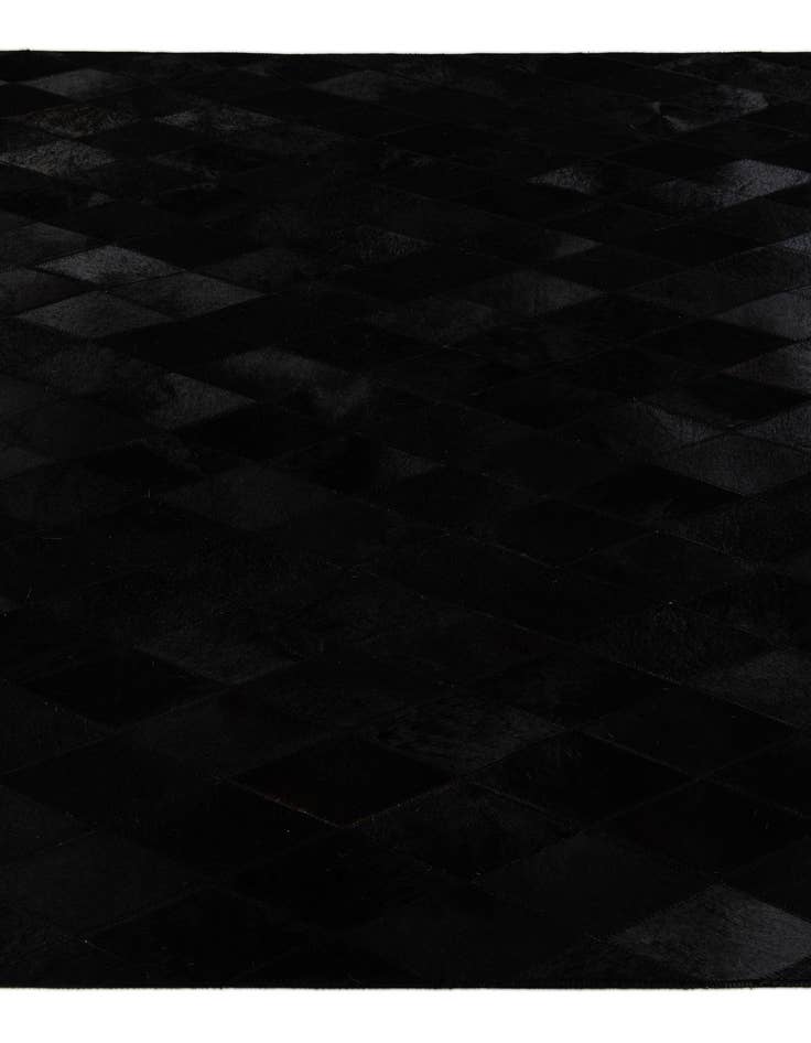 Detail image of 4' 7 x 6' 6 Cowhide Stocks Rug