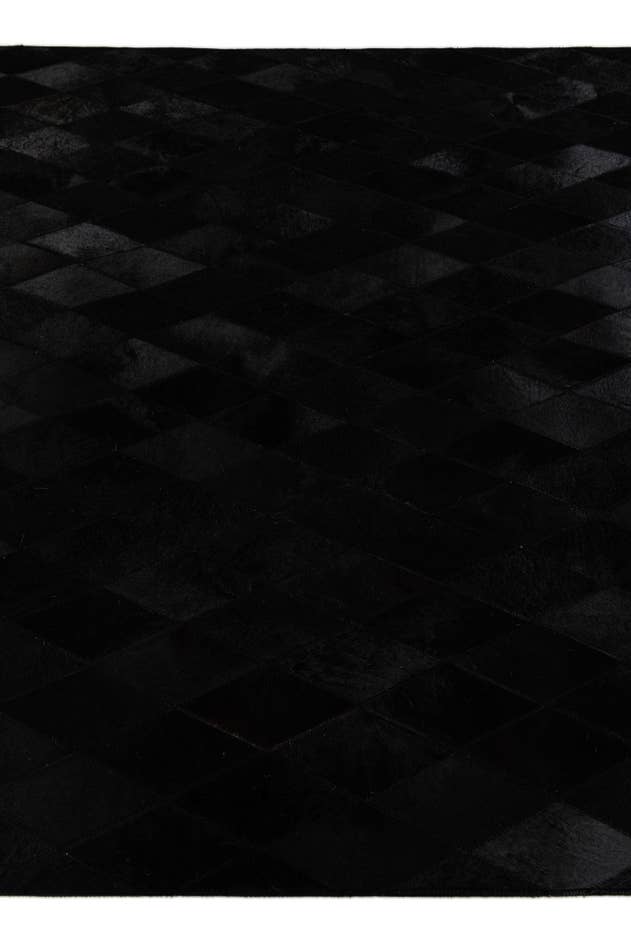 Detail image of 4' 7 x 6' 6 Cowhide Stocks Rug