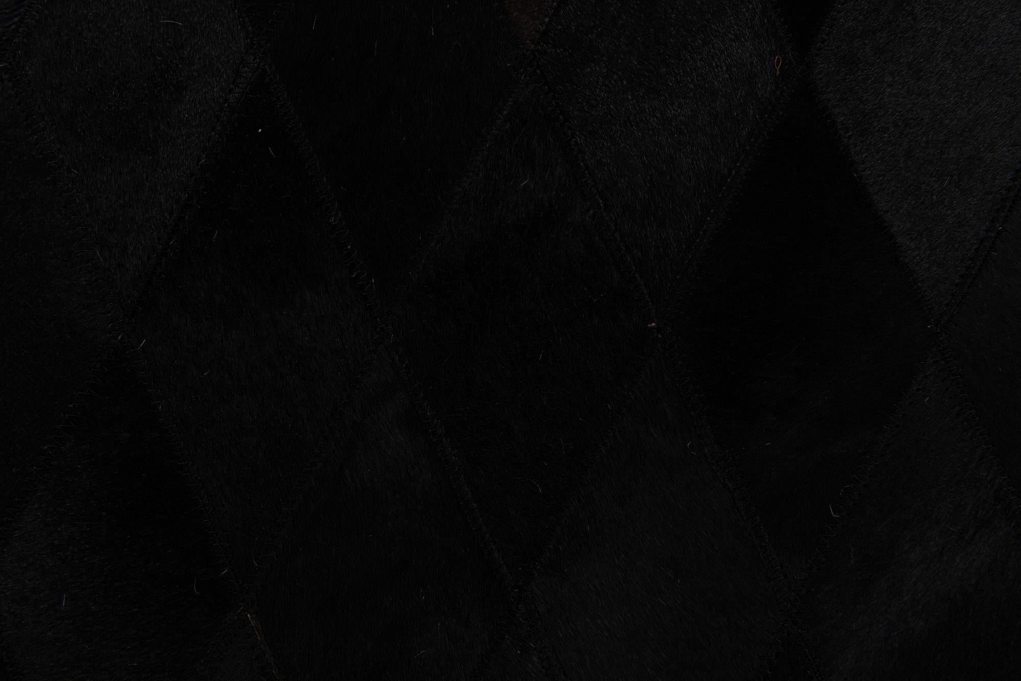 4' 7 x 6' 6 Cowhide Stocks Rug