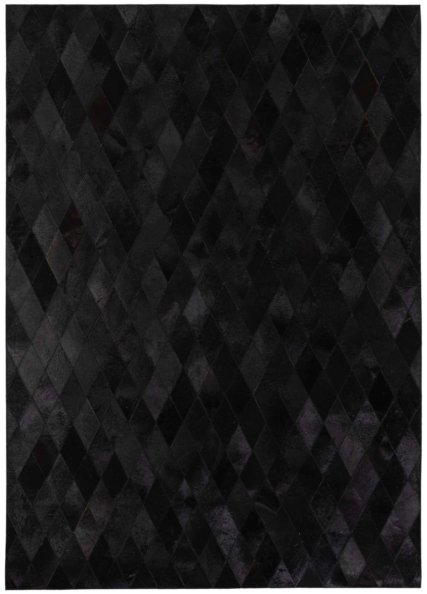 4' 7 x 6' 6 Cowhide Stocks Rug
