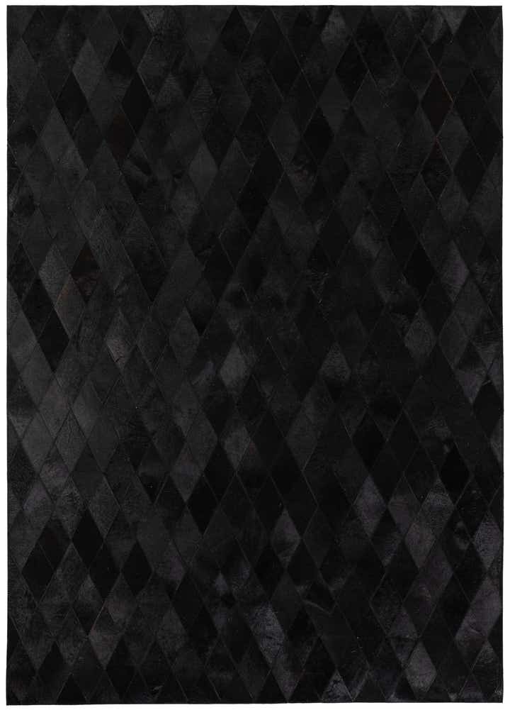 4' 7 x 6' 6 Cowhide Stocks Rug