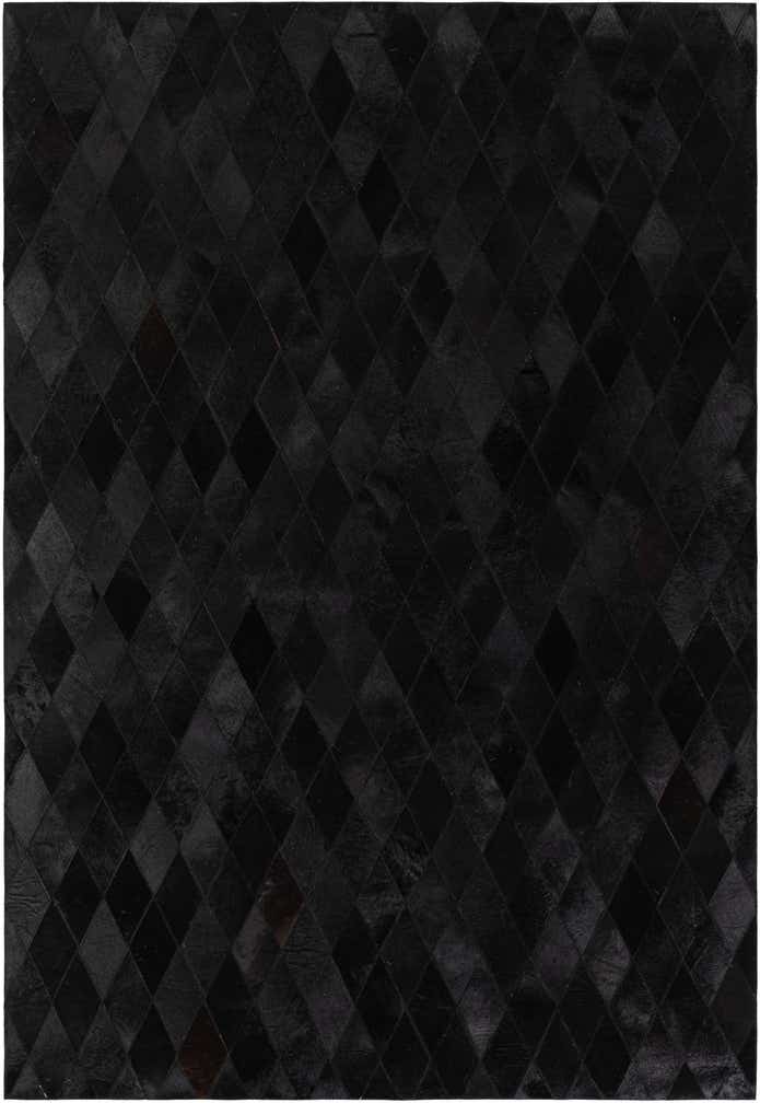 4' 7 x 6' 7 Cowhide Stocks Rug