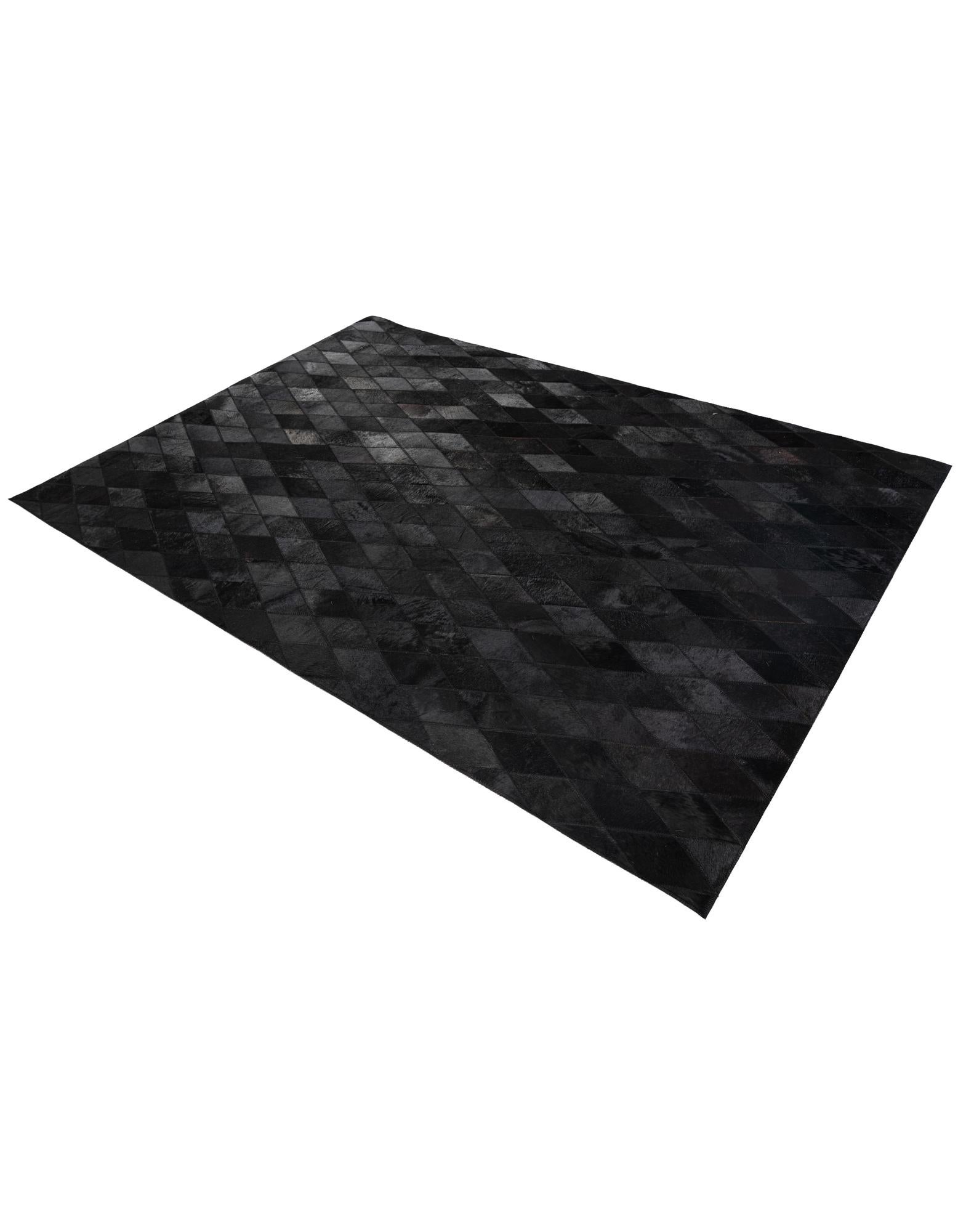4' 7 x 6' 6 Cowhide Stocks Rug