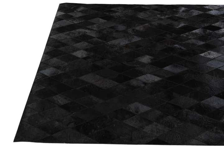 4' 7 x 6' 6 Cowhide Stocks Rug