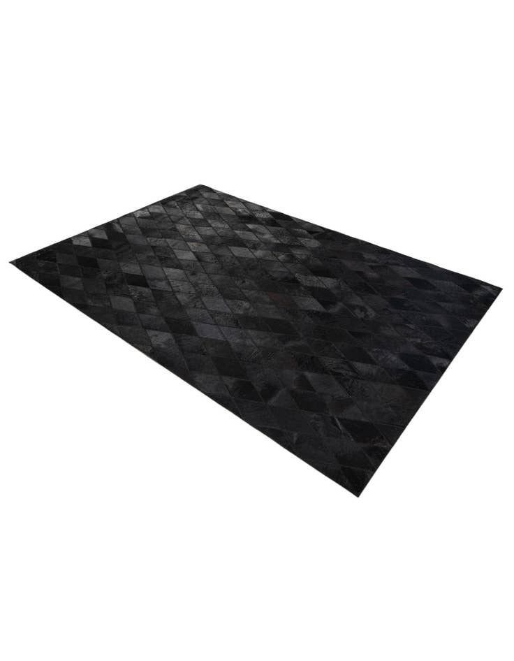 Detail image of 4' x 5' 10 Cowhide Stocks Rug