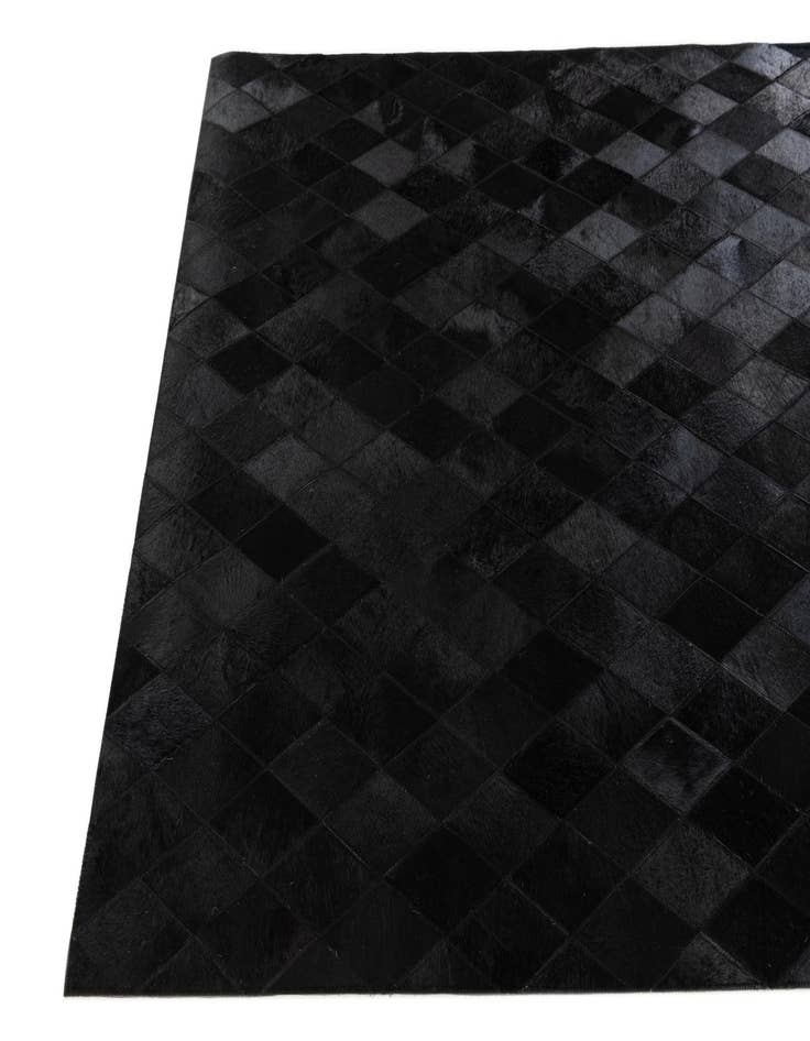 Detail image of 3' 11 x 5' 10 Cowhide Stocks Rug