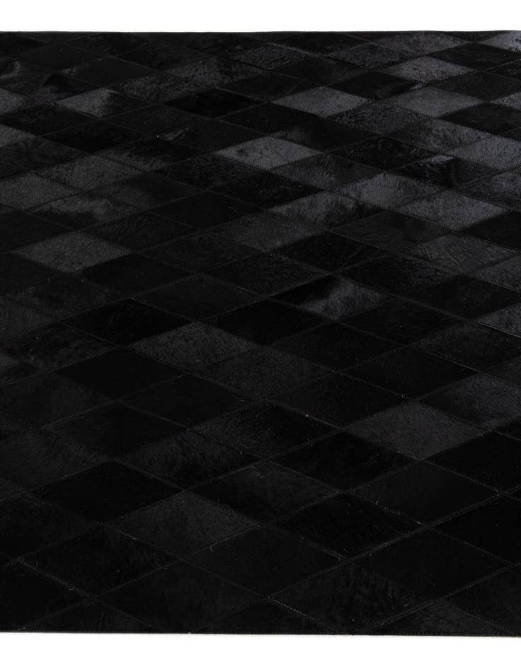 Detail image of 3' 11 x 5' 10 Cowhide Stocks Rug