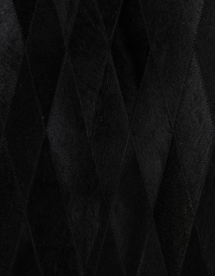 Detail image of 3' 11 x 5' 10 Cowhide Stocks Rug