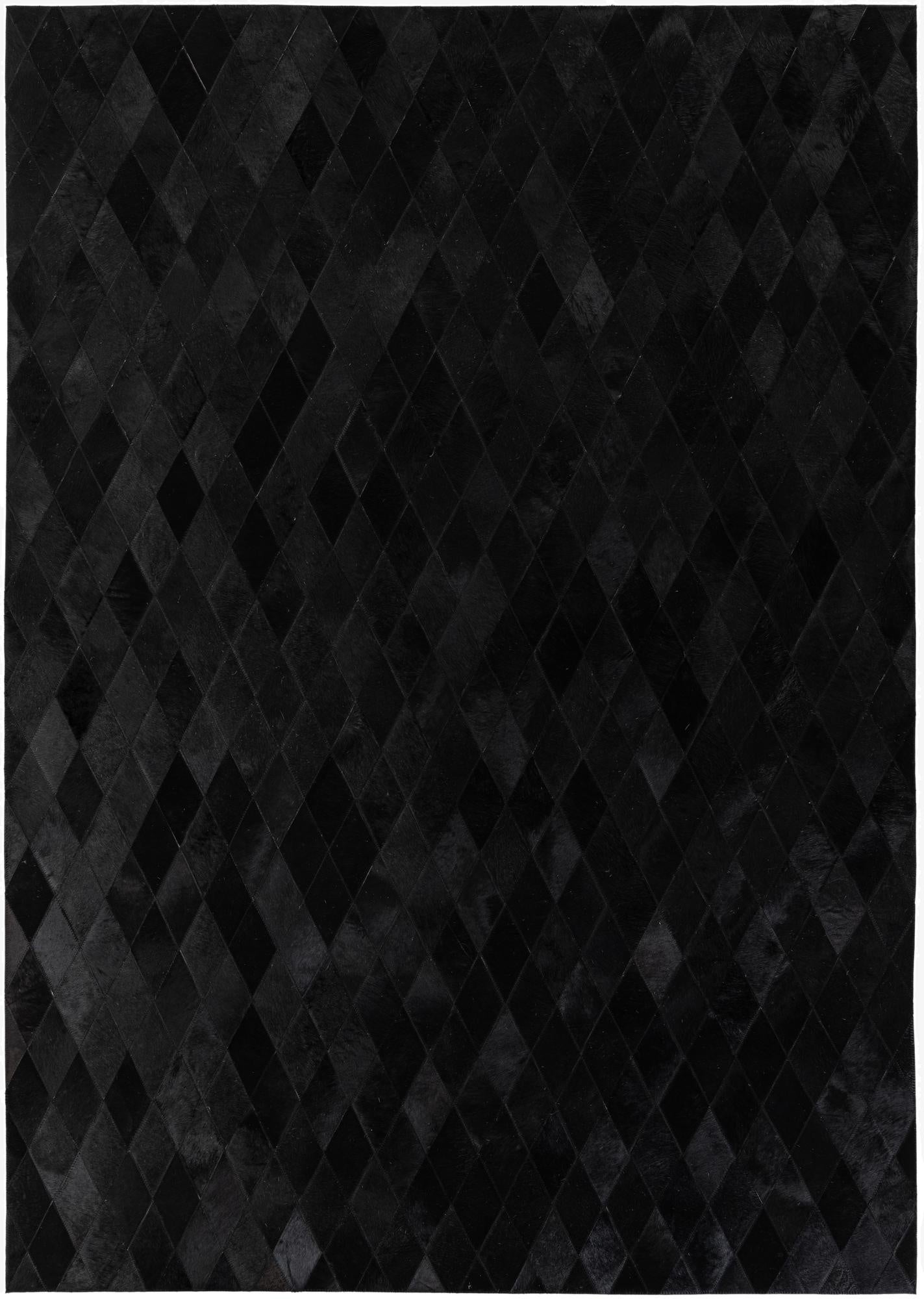 5' 7 x 7' 11 Cowhide Stocks Rug
