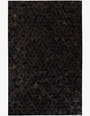 5' 1 x 7' 10 Cowhide Stocks Rug
