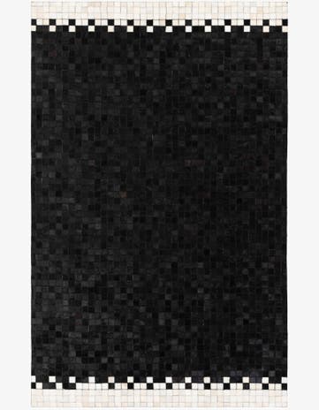 5' 1 x 8' 1 Cowhide Stocks Rug