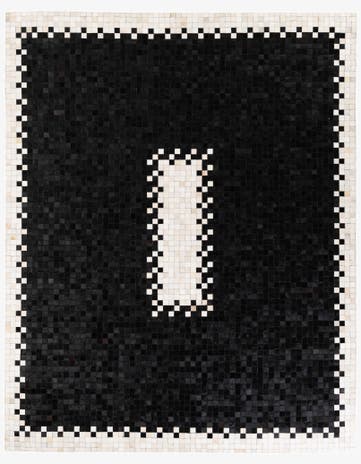 8' 1 x 10' 1 Cowhide Stocks Rug