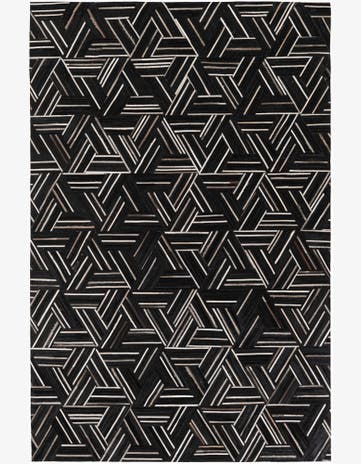 5' 1 x 7' 11 Cowhide Stocks Rug