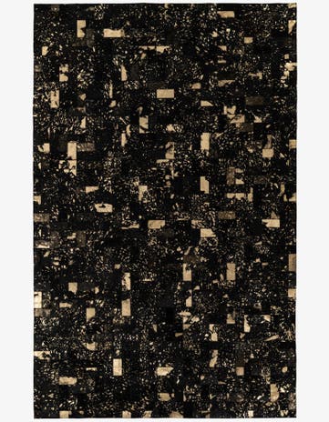 5' x 7' 11 Cowhide Stocks Rug