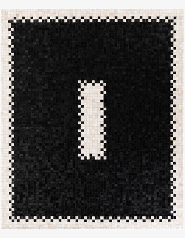 8' 2 x 10' Cowhide Stocks Rug