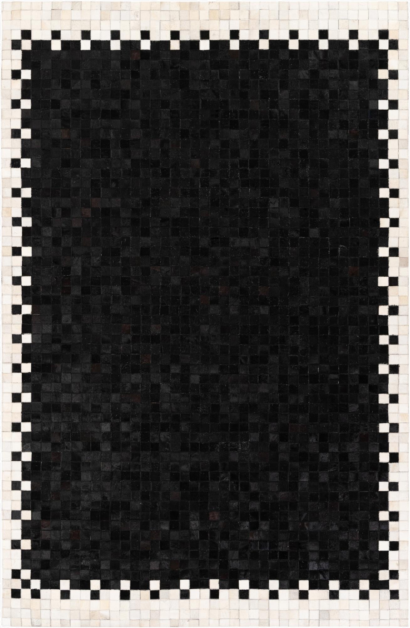 5' 2 x 8' Cowhide Stocks Rug