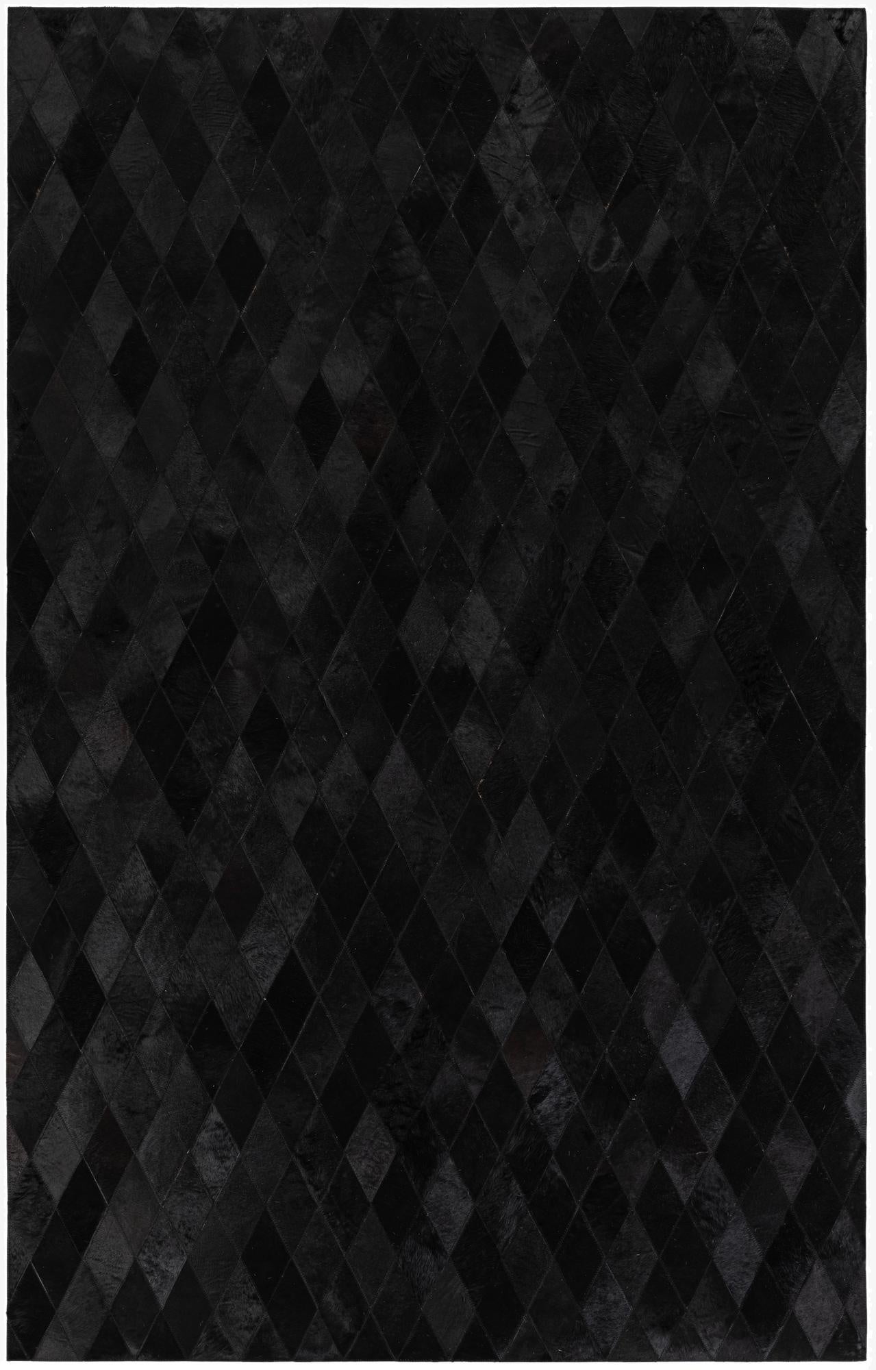 5' 1 x 8' Cowhide Stocks Rug