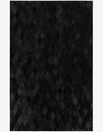 5' 1 x 8' Cowhide Stocks Rug