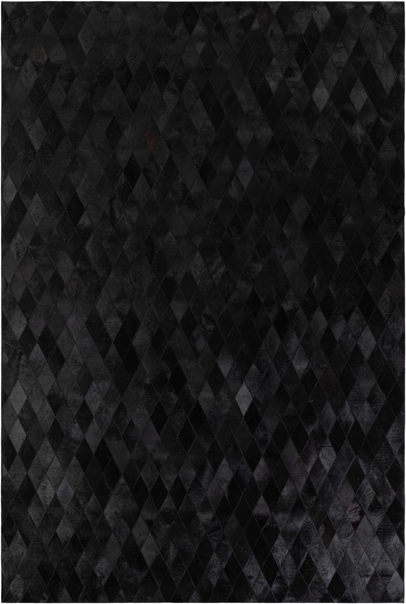 6' 6 x 9' 10 Cowhide Stocks Rug