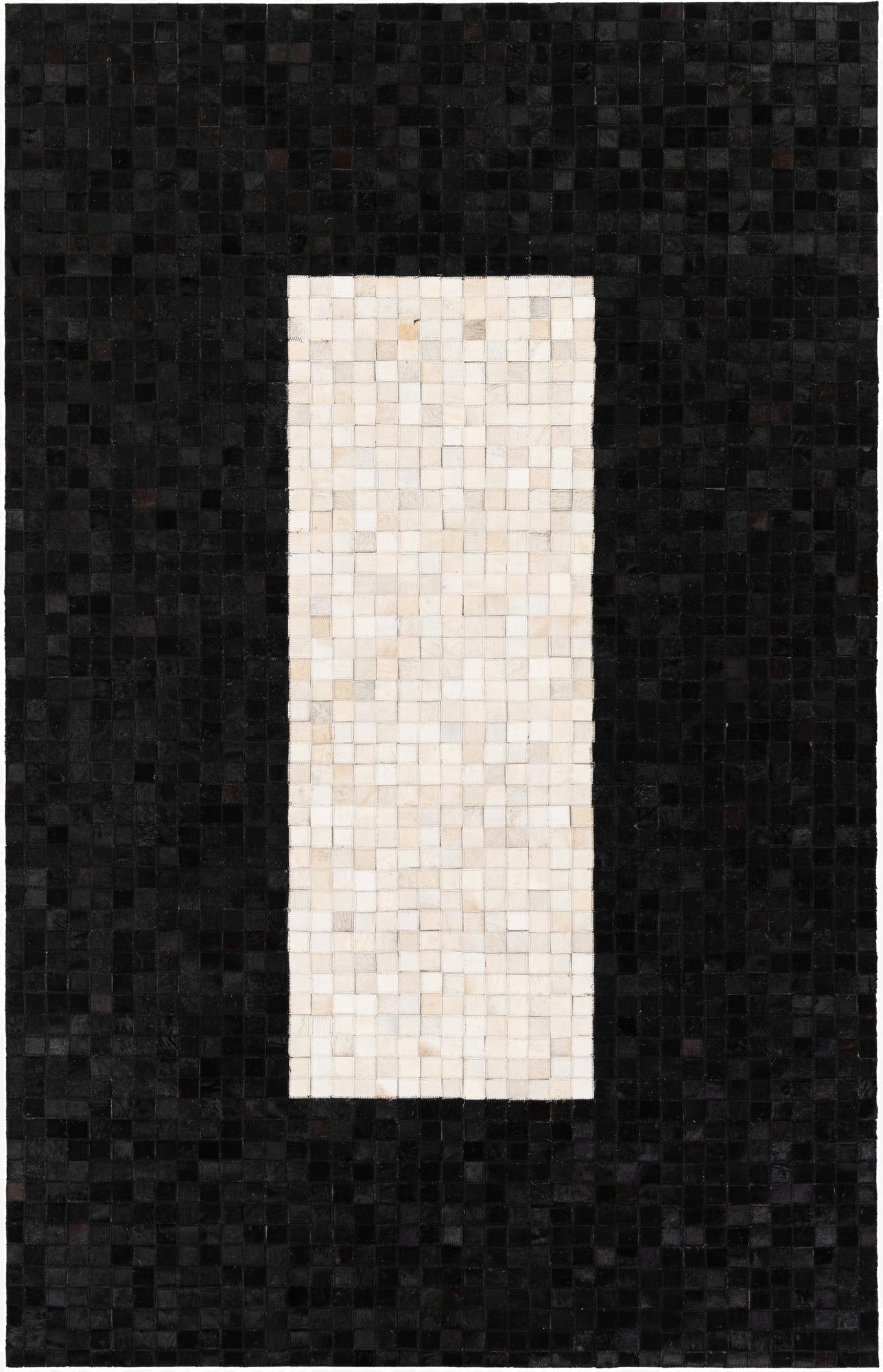 5' x 8' Cowhide Stocks Rug