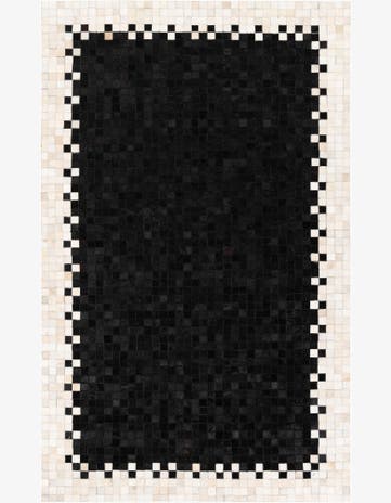 4' 10 x 7' 9 Cowhide Stocks Rug