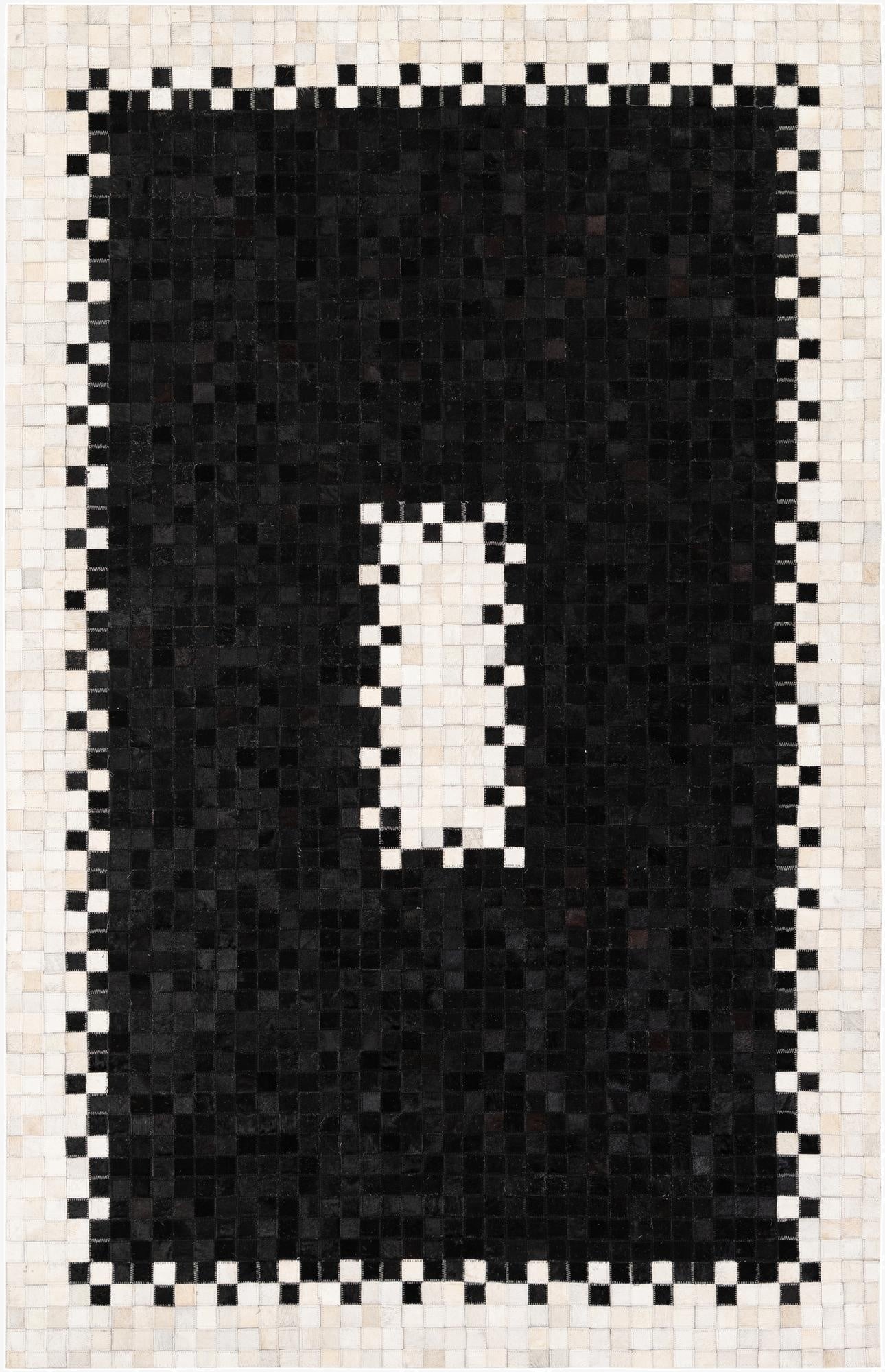 5' 2 x 8' 1 Cowhide Stocks Rug