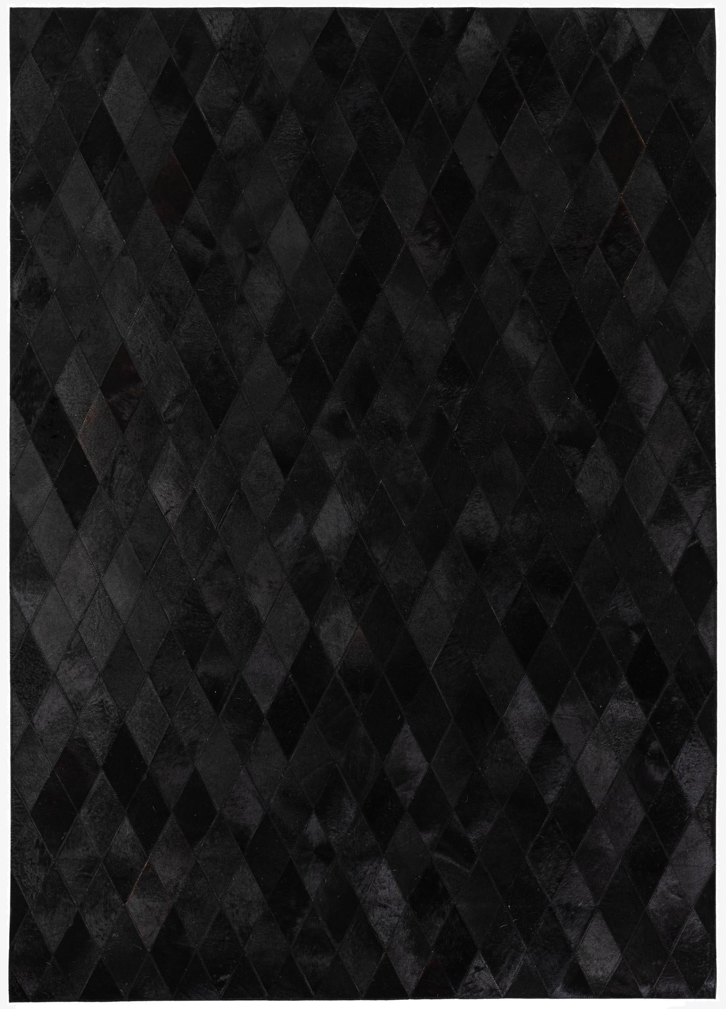 4' 7 x 6' 6 Cowhide Stocks Rug