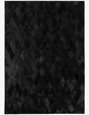 4' 7 x 6' 6 Cowhide Stocks Rug