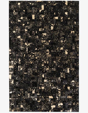 5' x 7' 11 Cowhide Stocks Rug