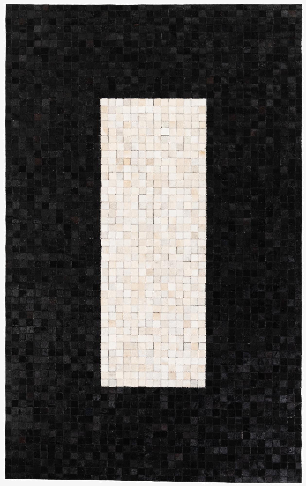 5' x 8' Cowhide Stocks Rug