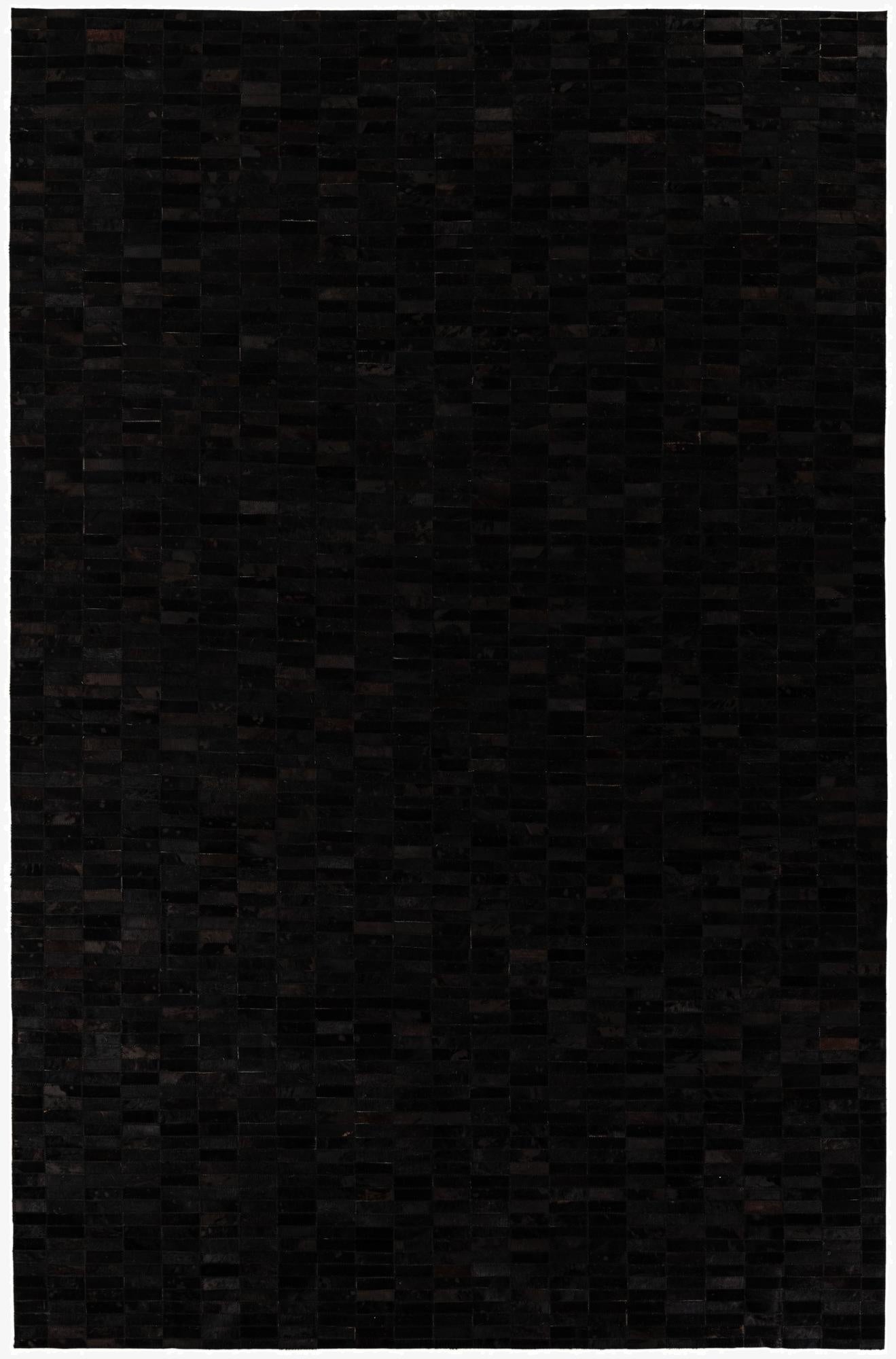 5' 11 x 9' Cowhide Stocks Rug