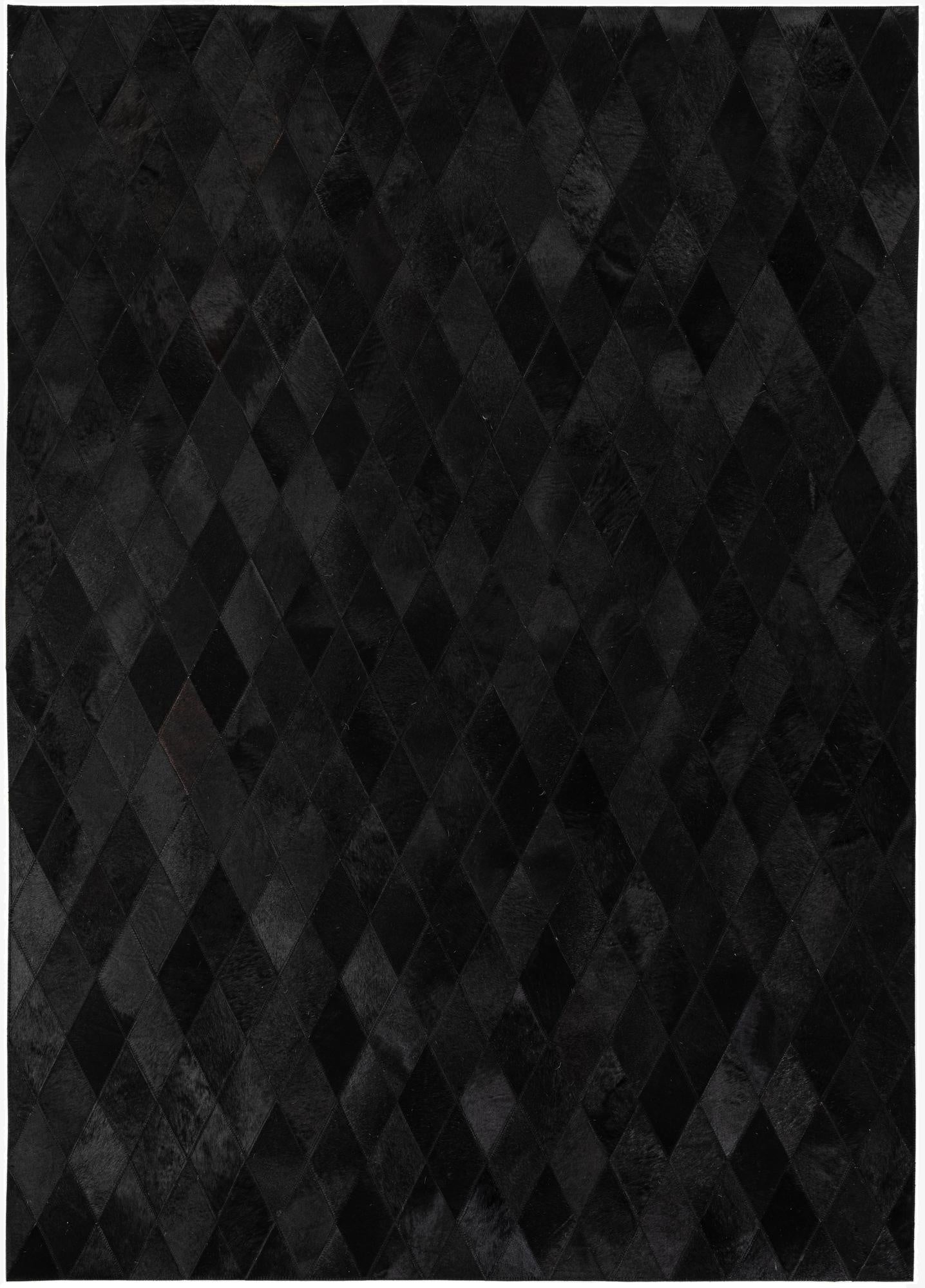 4' 7 x 6' 8 Cowhide Stocks Rug