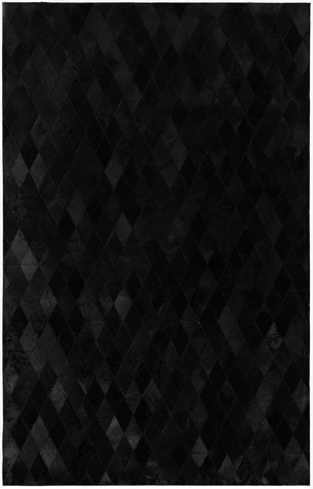 5' 1 x 8' Cowhide Stocks Rug