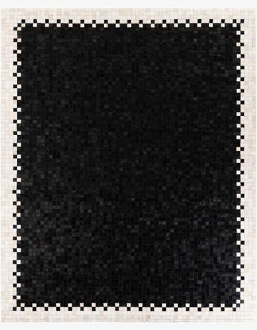 8' 1 x 9' 11 Cowhide Stocks Rug