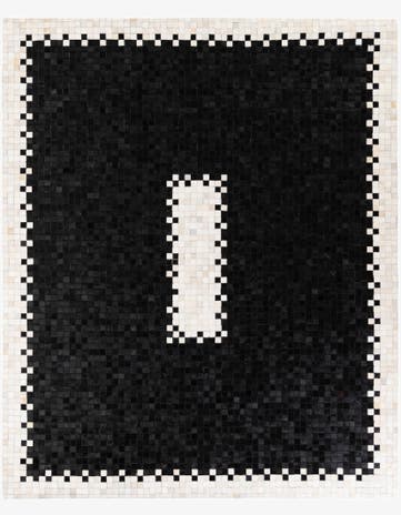 8' x 9' 9 Cowhide Stocks Rug