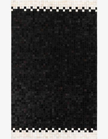 5' 3 x 8' 1 Cowhide Stocks Rug