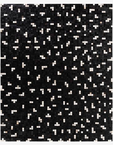 7' 11 x 9' 8 Cowhide Stocks Rug