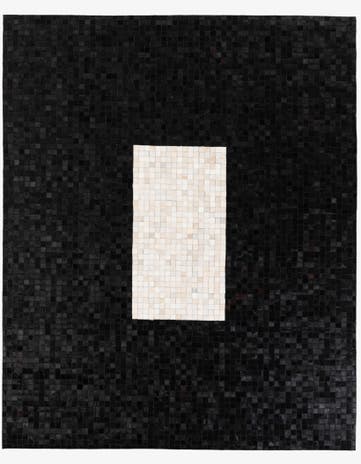 8' 2 x 10' Cowhide Stocks Rug