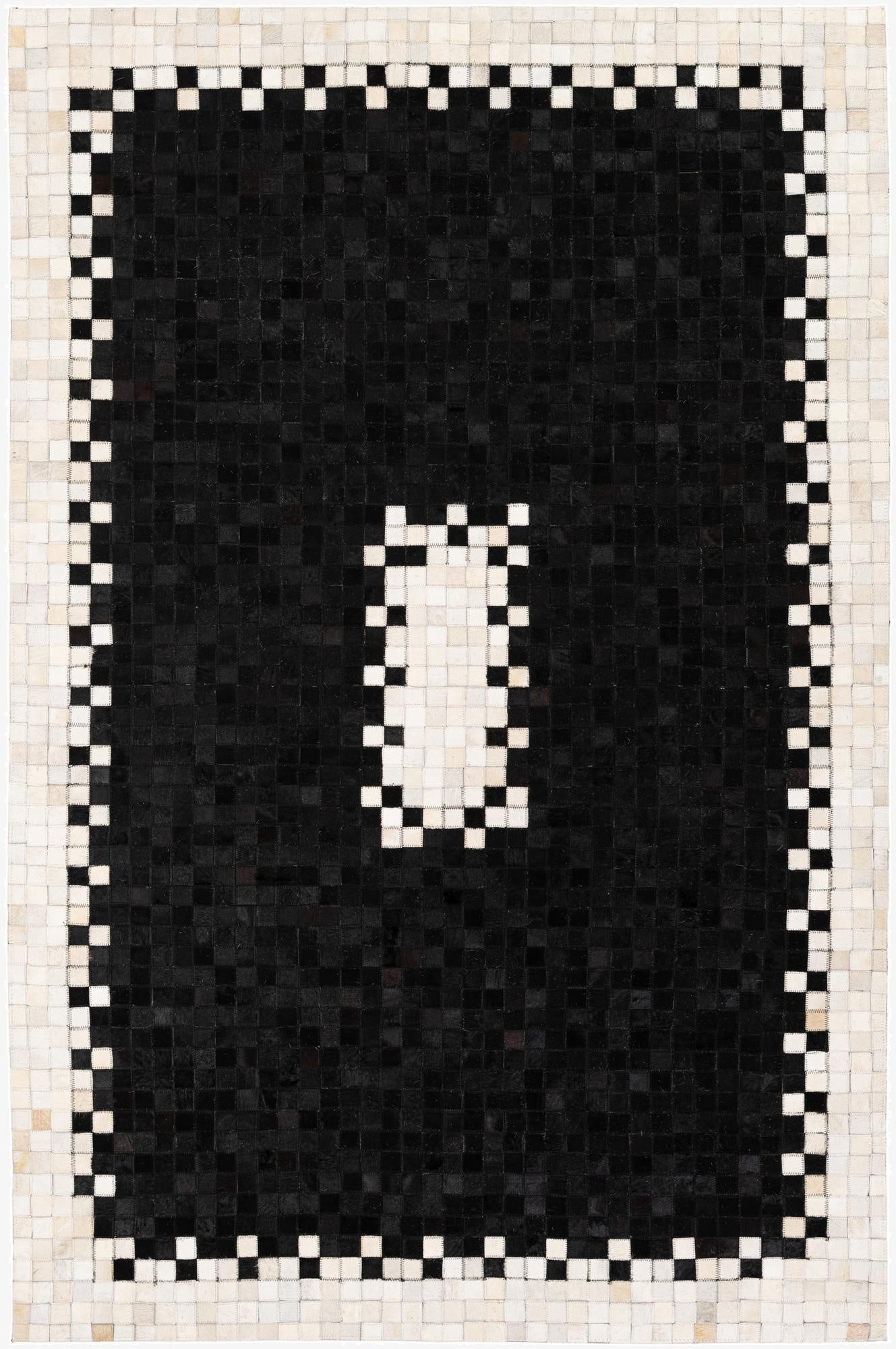 5' 2 x 7' 11 Cowhide Stocks Rug