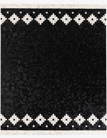 8' 2 x 10' Cowhide Stocks Rug