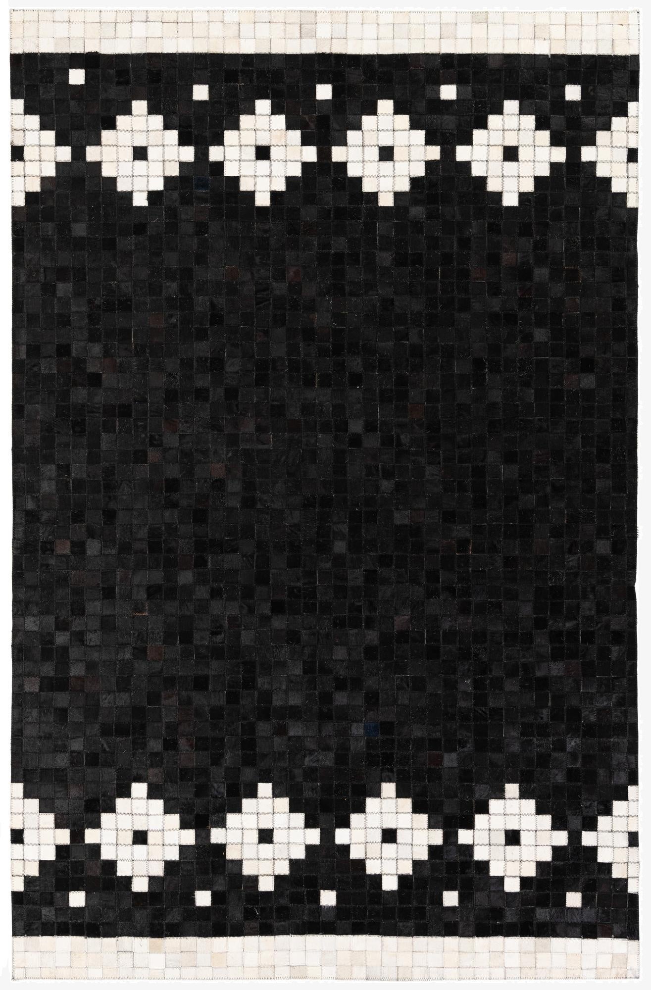 5' 2 x 8' 1 Cowhide Stocks Rug