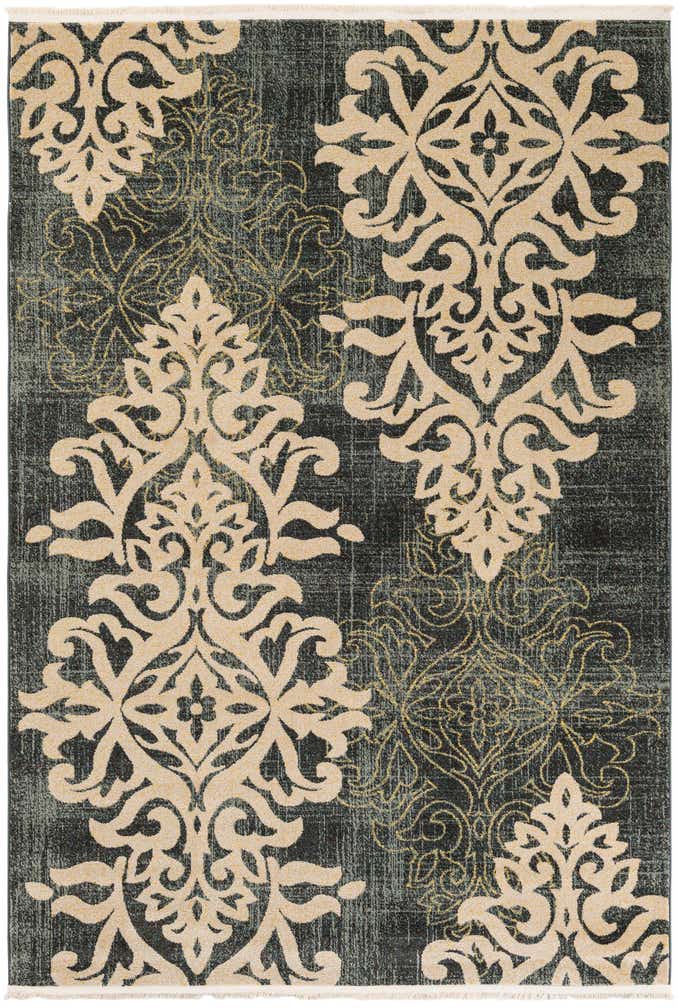 6' x 9' Damask Rug