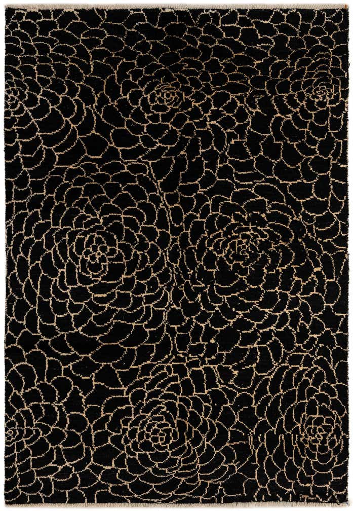 5' 8 x 8' 1 Hand Knotted Darya Wool Rug