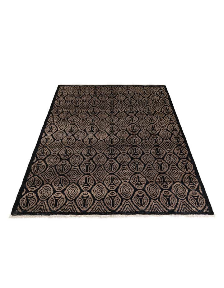 8' 2 x 10' 6 Hand Knotted Darya Wool Rug