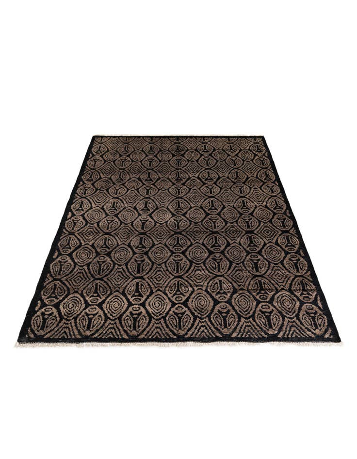 Detail image of 8' 2 x 10' 6 Hand Knotted Darya Wool Rug