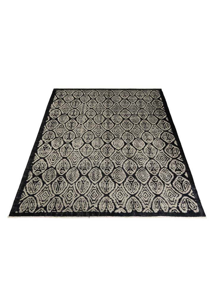 8' 10 x 10' 6 Hand Knotted Darya Wool Rug