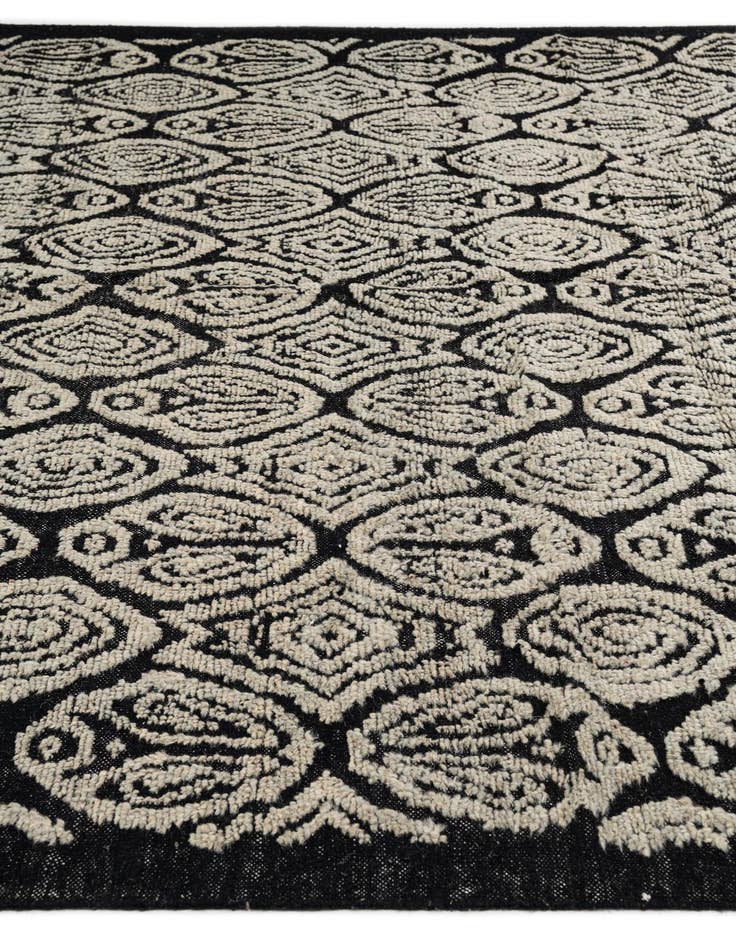 Detail image of 8' 10 x 10' 6 Hand Knotted Darya Wool Rug
