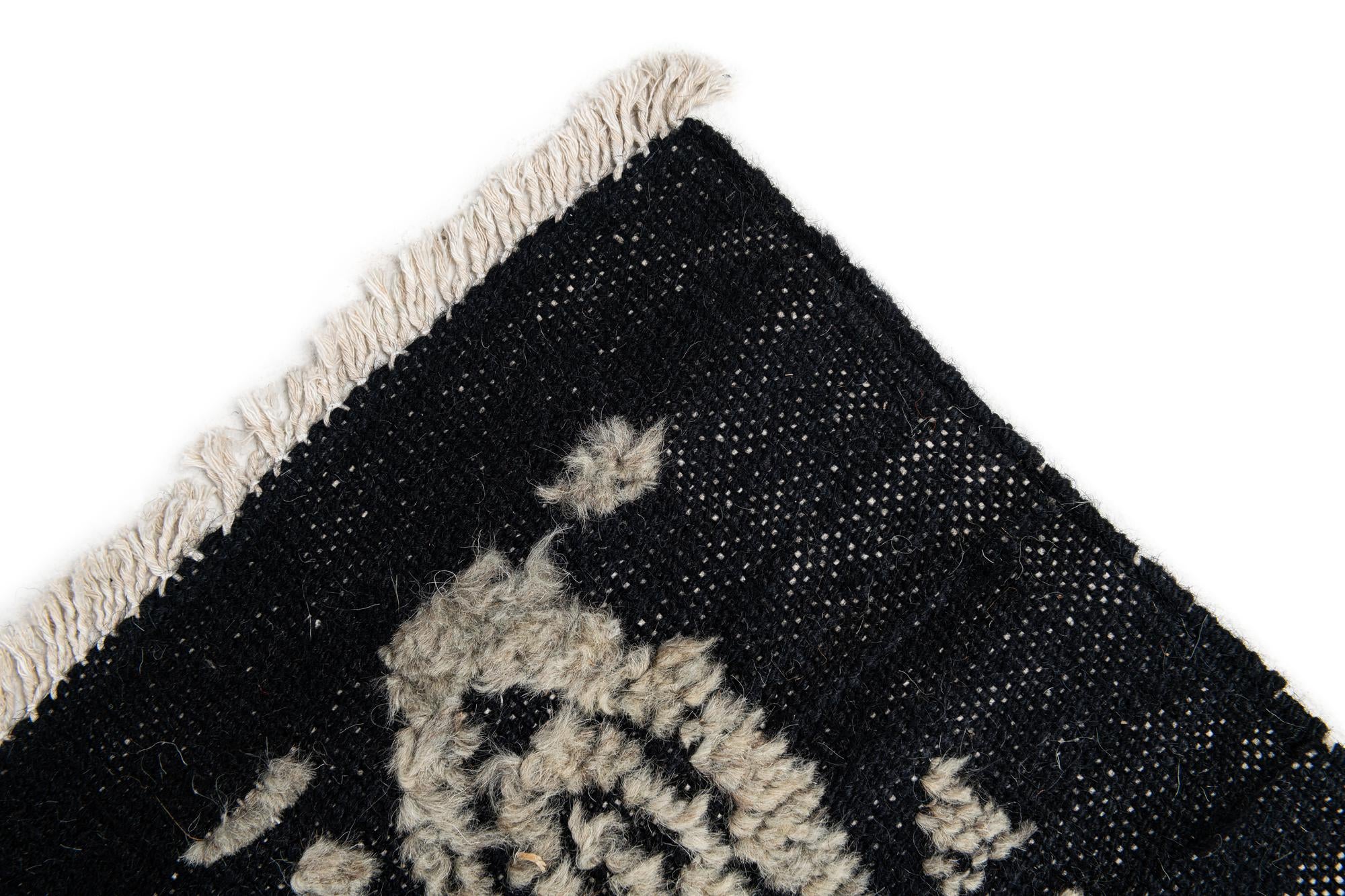 8' 10 x 10' 6 Hand Knotted Darya Wool Rug